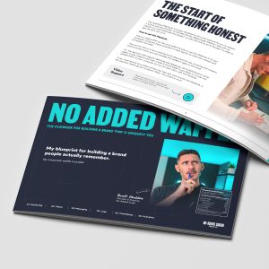 No Added Waffle Branding Playbook Front Cover